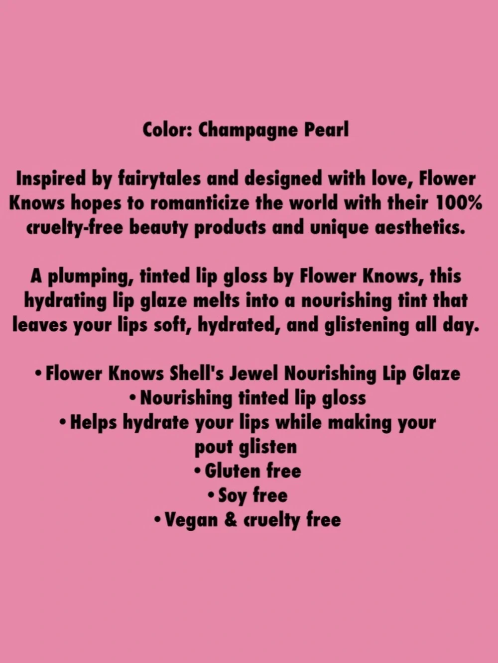 L'OCCITANE Soap and Flower Knows Lip Gloss